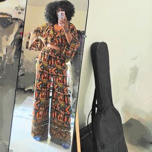 Bohemian Ankara Two-Piece Set